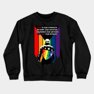 Rainbow Soldier Crewneck Sweatshirt